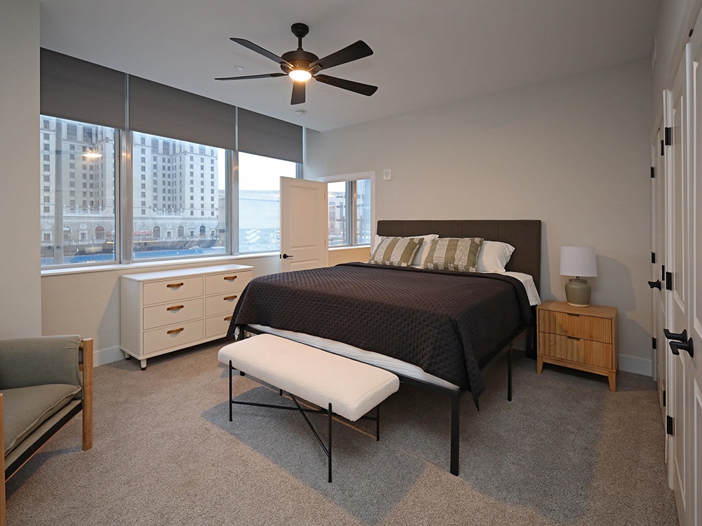 Residences at 55 - Model A2 - Bedroom